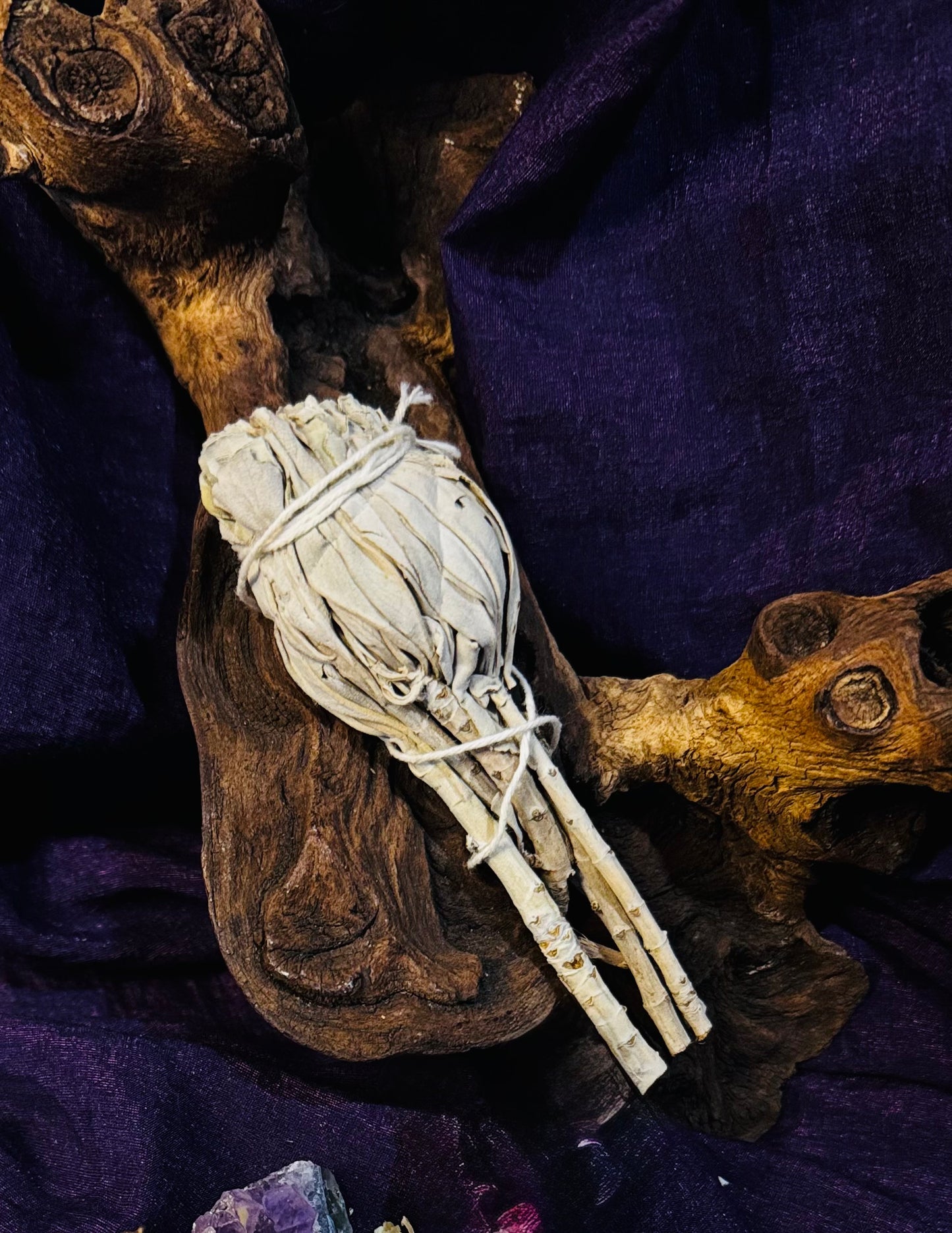 Antorcha Salvia Blanca 🌿🔥