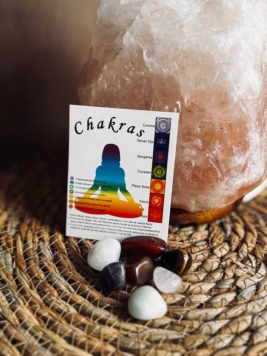 Kit Minerales 7 Chakras
