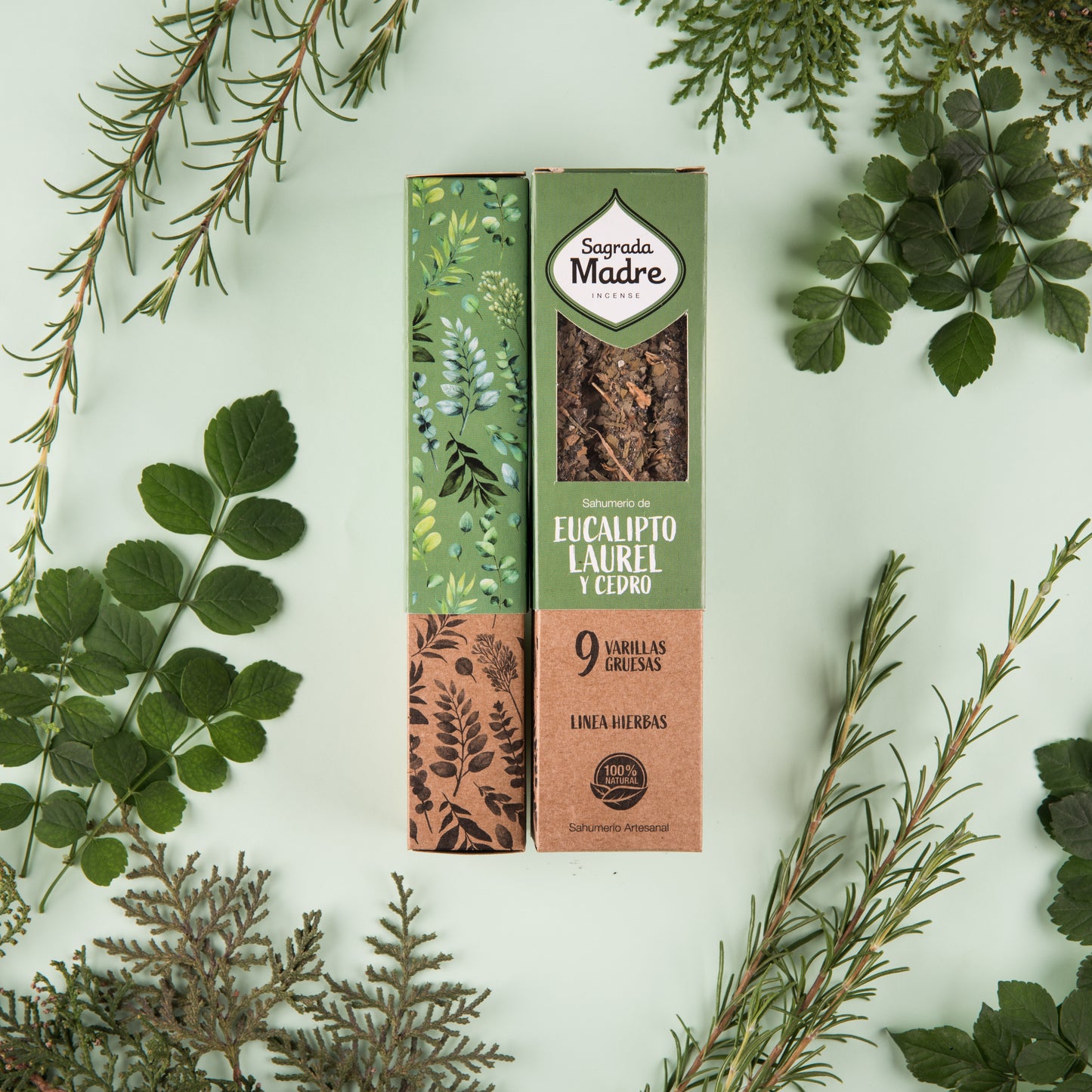 Hierbas – Eucalipto, Laurel & Cedro