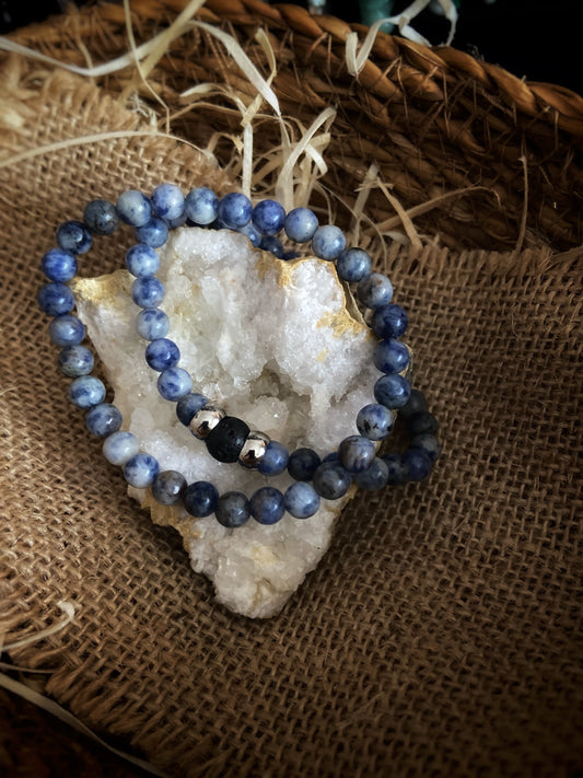 Pulsera de sodalita