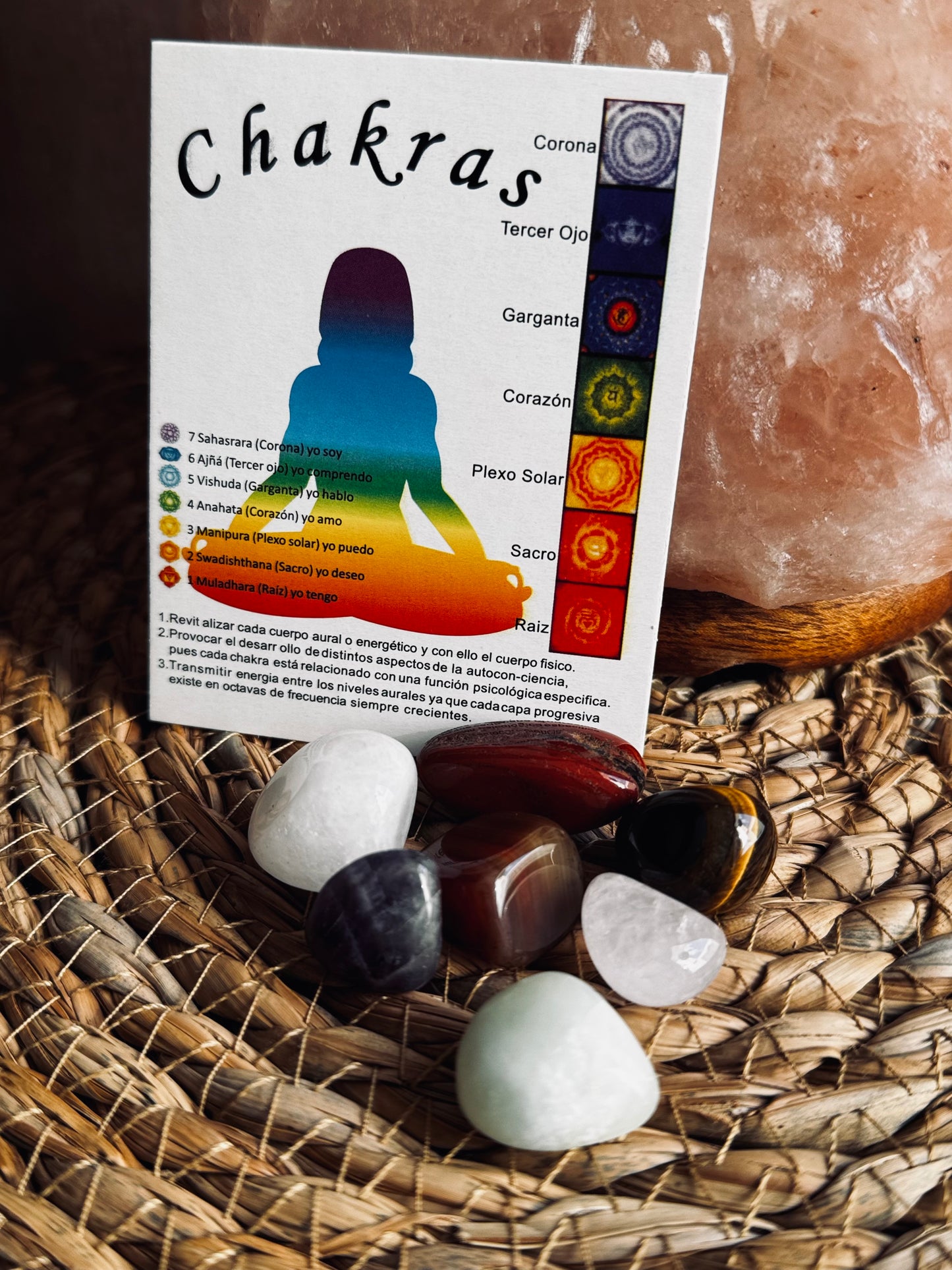 Kit Minerales 7 Chakras