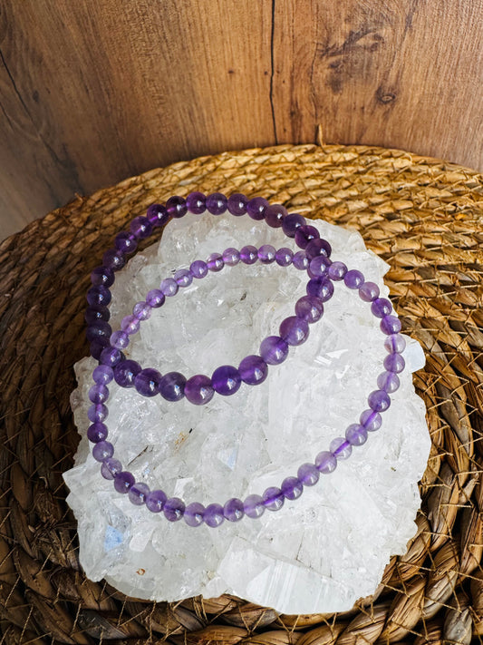 Pulsera de Amatista – Calma, Protección y Espiritualidad ✨
