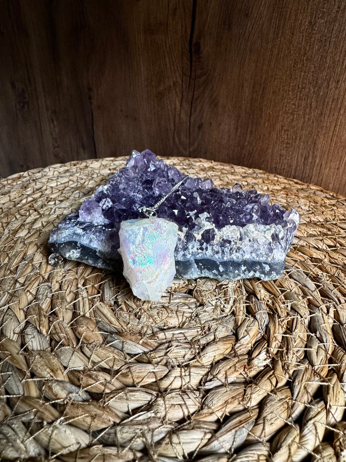 ✨ Péndulo Aqua Aura – Claridad Celestial ✨