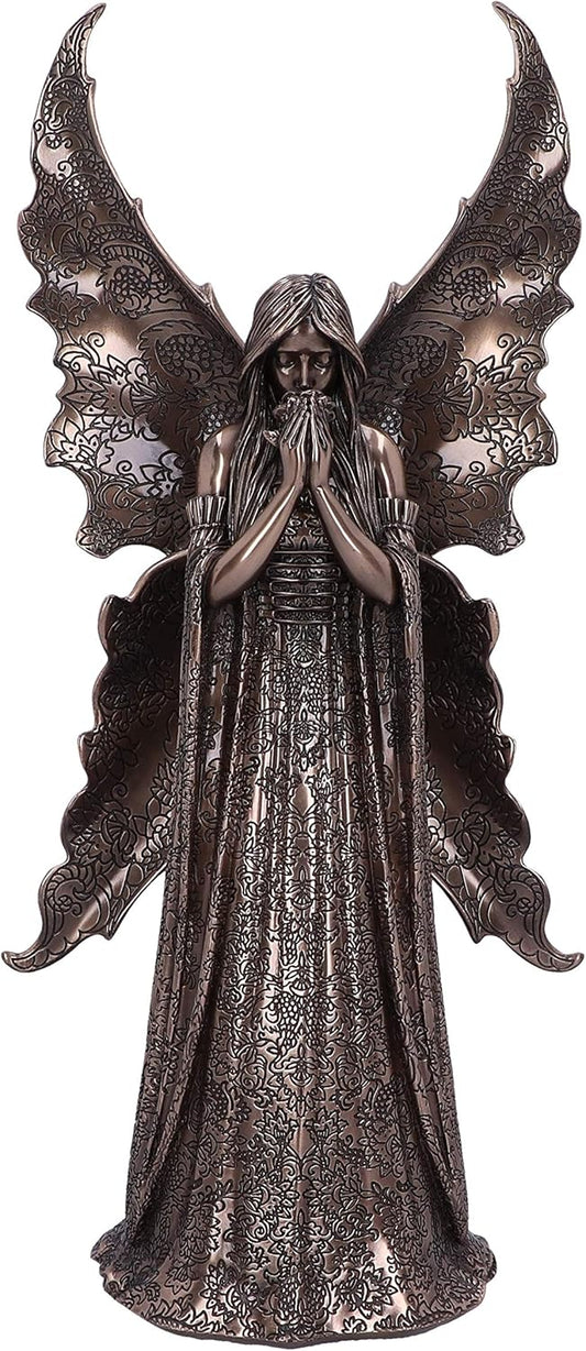Alas de Amor Eterno – Hada en Bronce – Anne Stokes x Nemesis Now (36 cm)