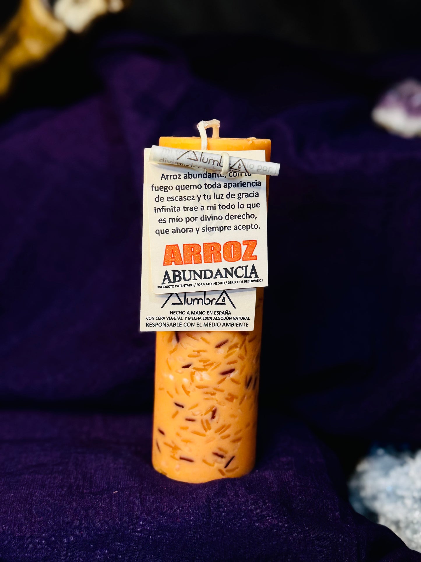 VELÓN ARTESANAL | ARROZ | ABUNDANCIA 💰