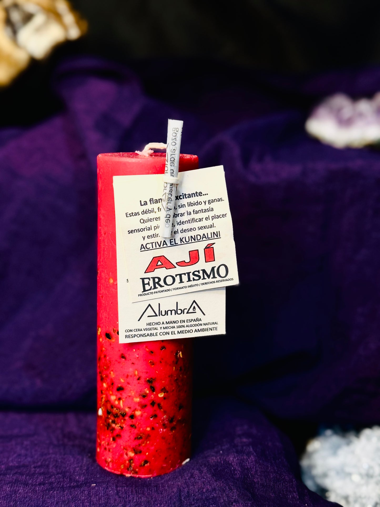 VELÓN ARTESANAL | AJÍ | EROTISMO 🌶️