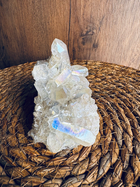 Drusa Cuarzo Aura Ángel ✨🤍