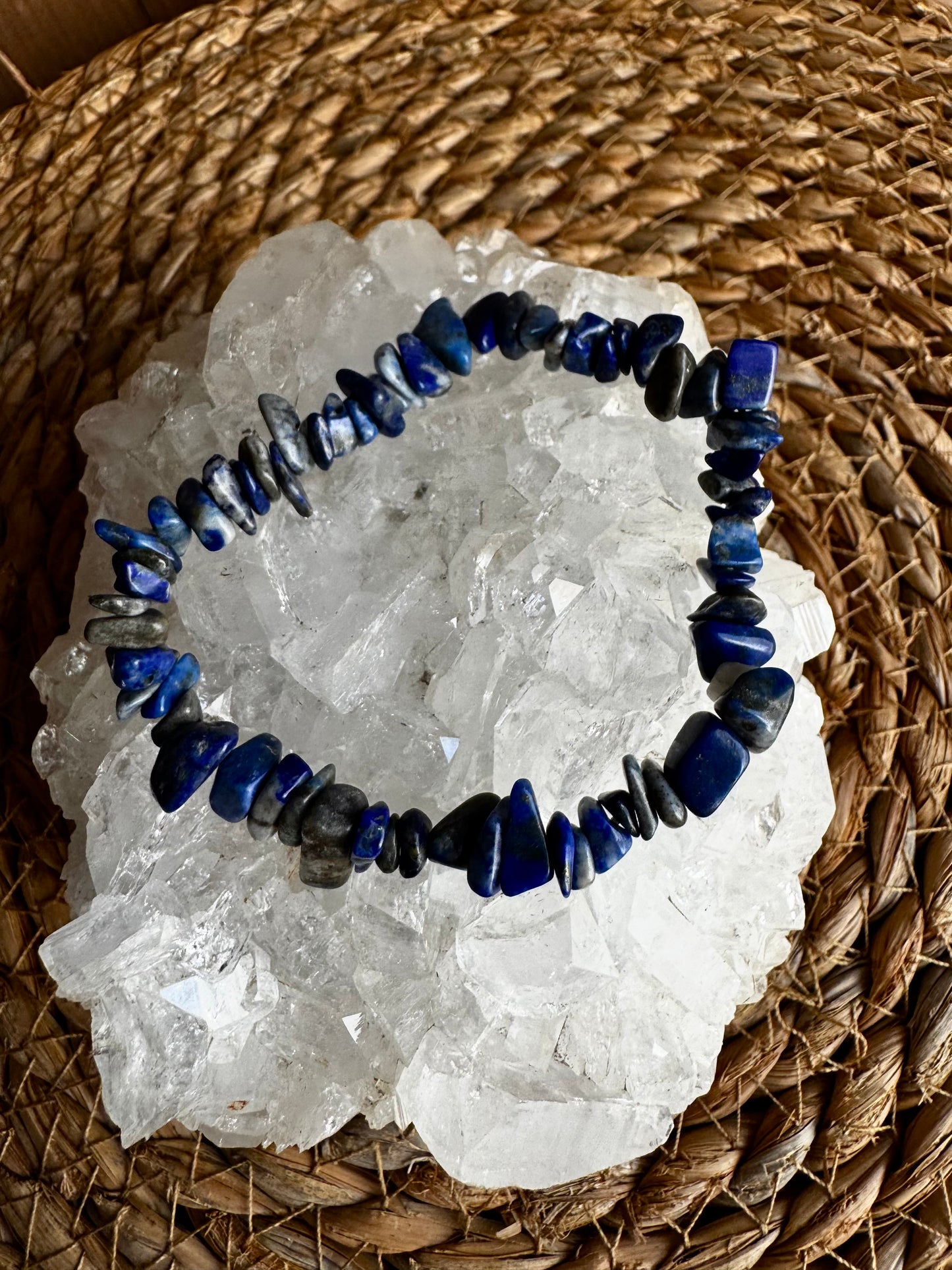 Pulsera de Lapislázuli · Intuición y Claridad 💙