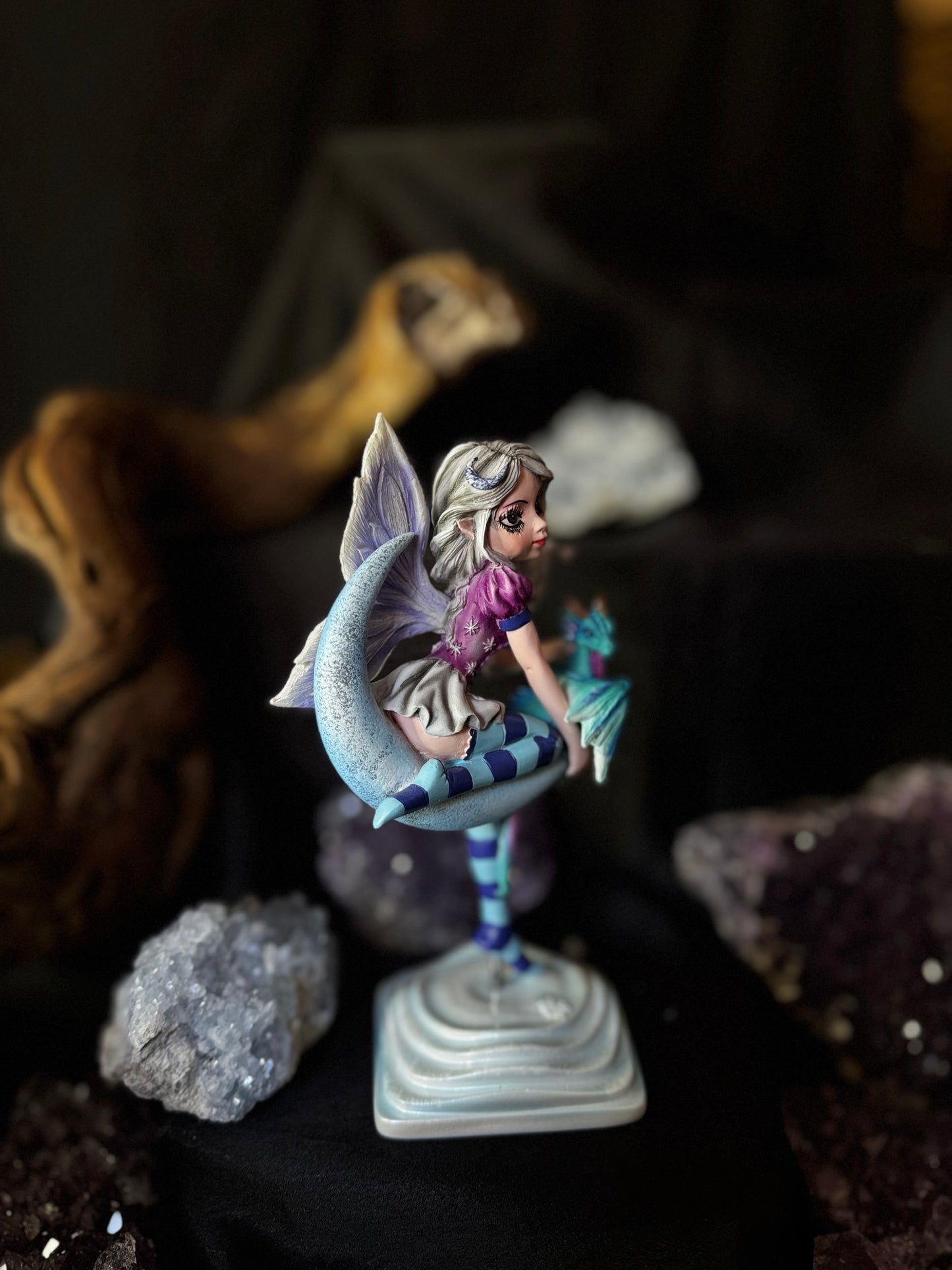 🌙🐉 Hada Guardiana de la Noche 🐉🌙