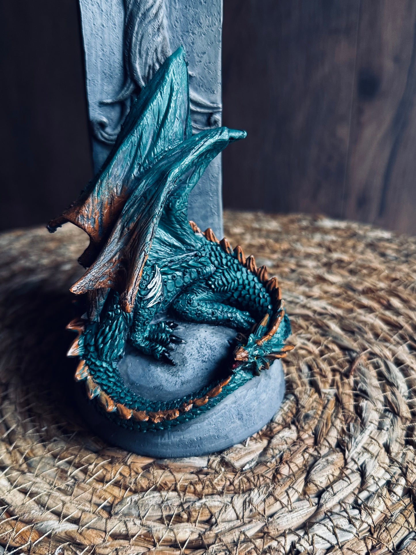 Quemador de Incienso Llama del Guardián 🐉