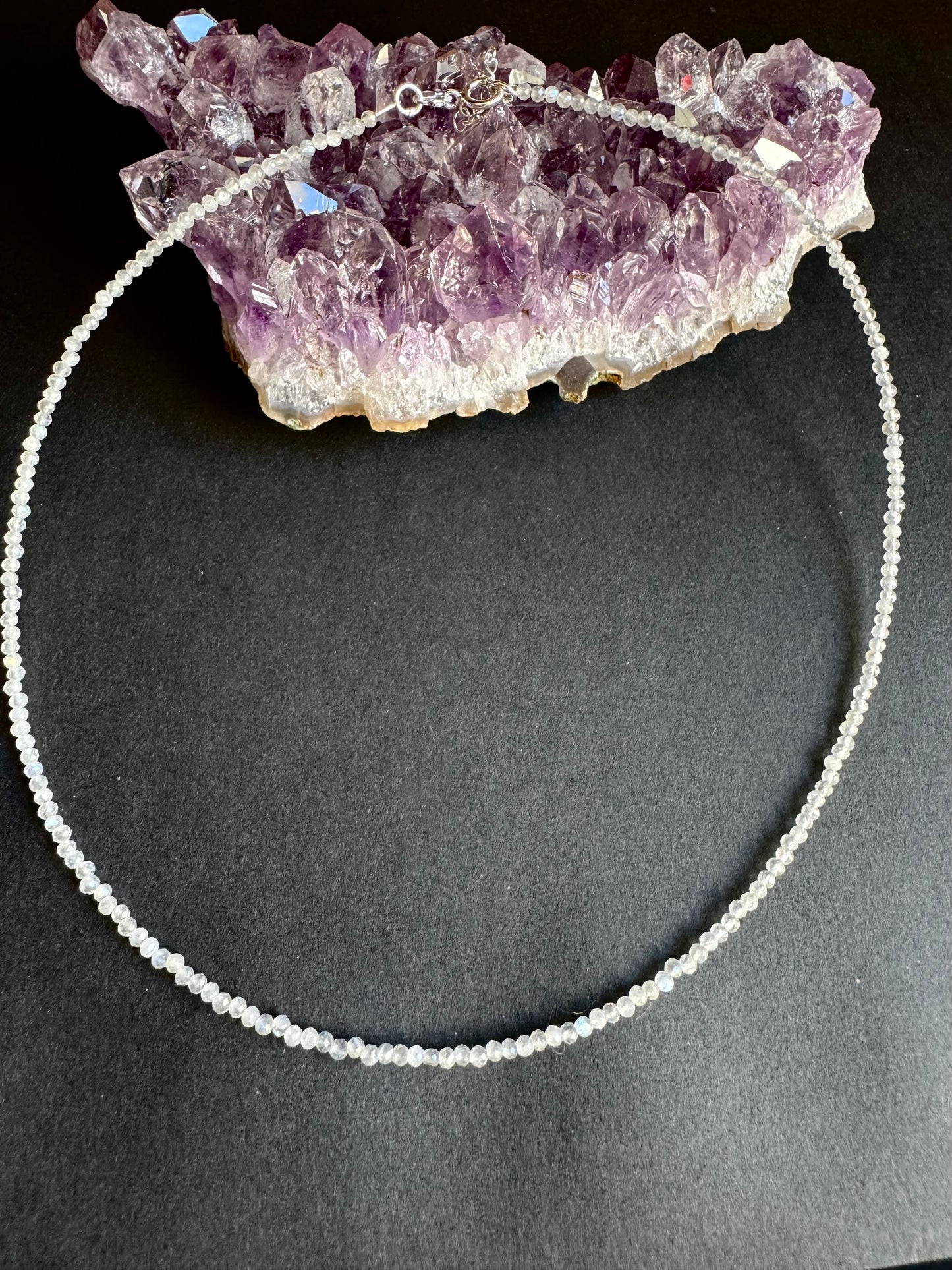 ✨ Gargantilla de Labradorita · Plata de Ley