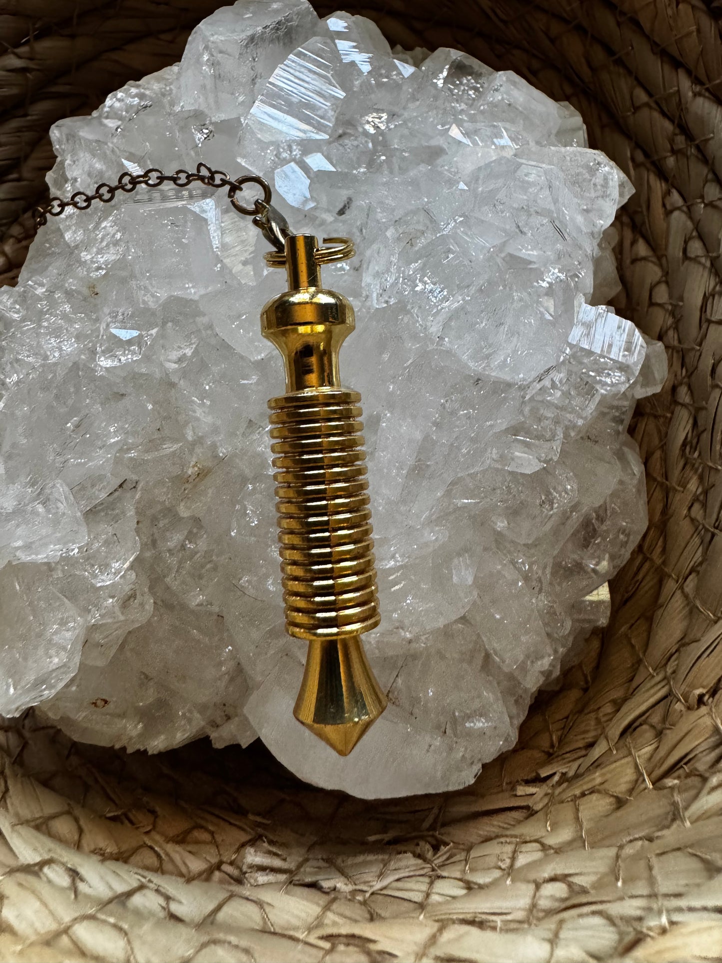 ⚡ Péndulo Ankh Solaris – Poder Egipcio y Protección