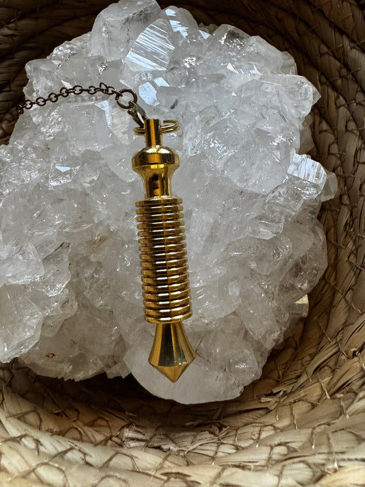 ⚡ Péndulo Ankh Solaris – Poder Egipcio y Protección