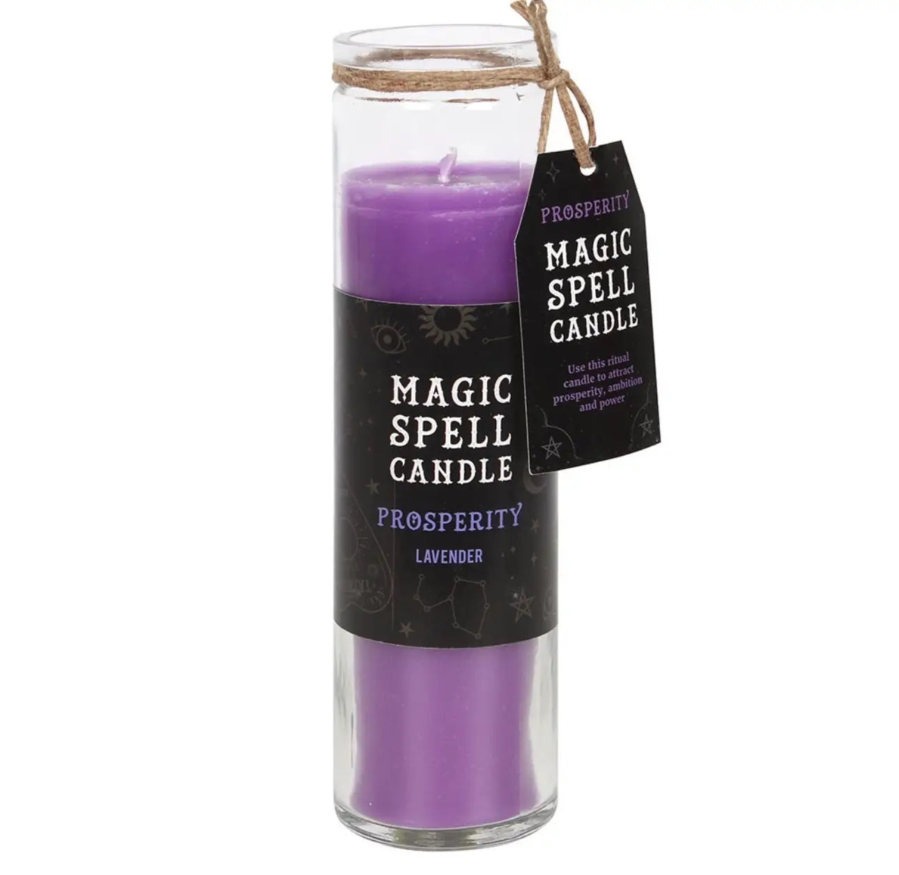 Vela Ritual Prosperidad Lavanda – Abundancia, Calma y Flujo ✨💜