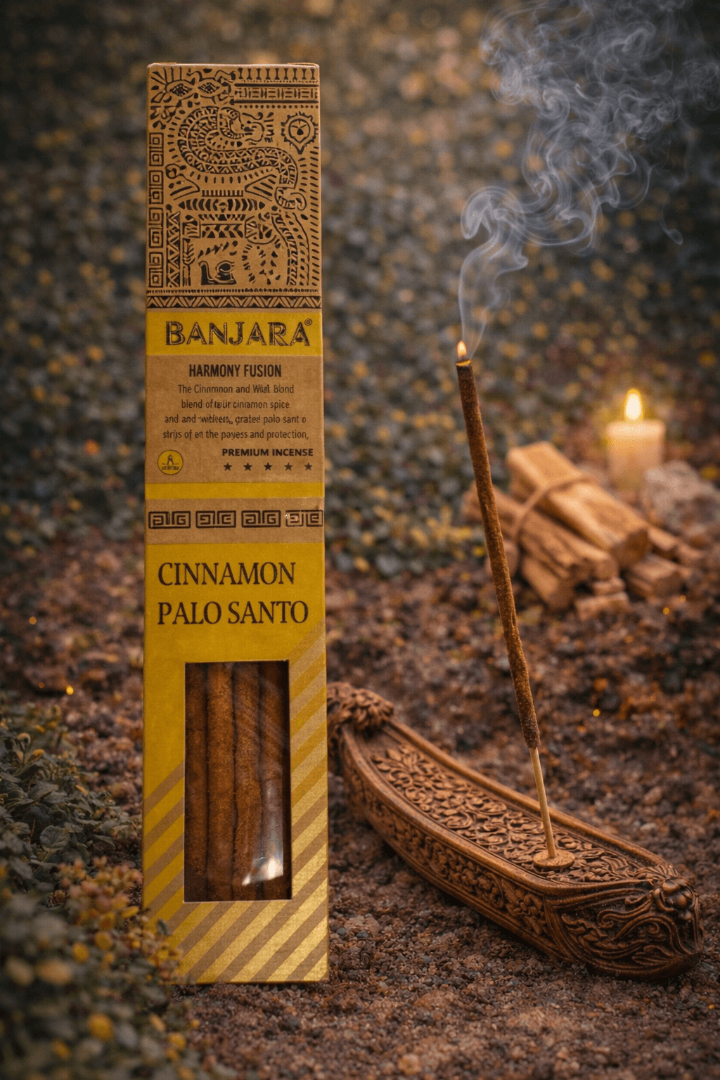 ✨ Ritual Ancestral · Pack Inciensos Palo Santo Fusion (3 uds) ✨