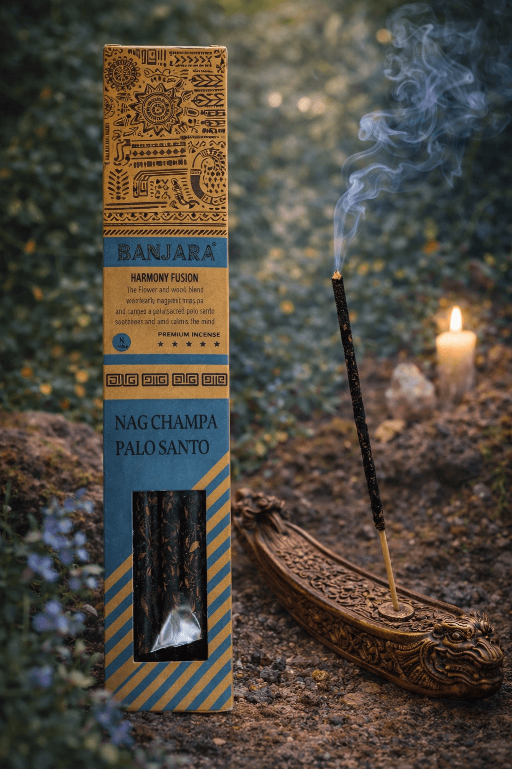 ✨ Ritual Ancestral · Pack Inciensos Palo Santo Fusion (3 uds) ✨