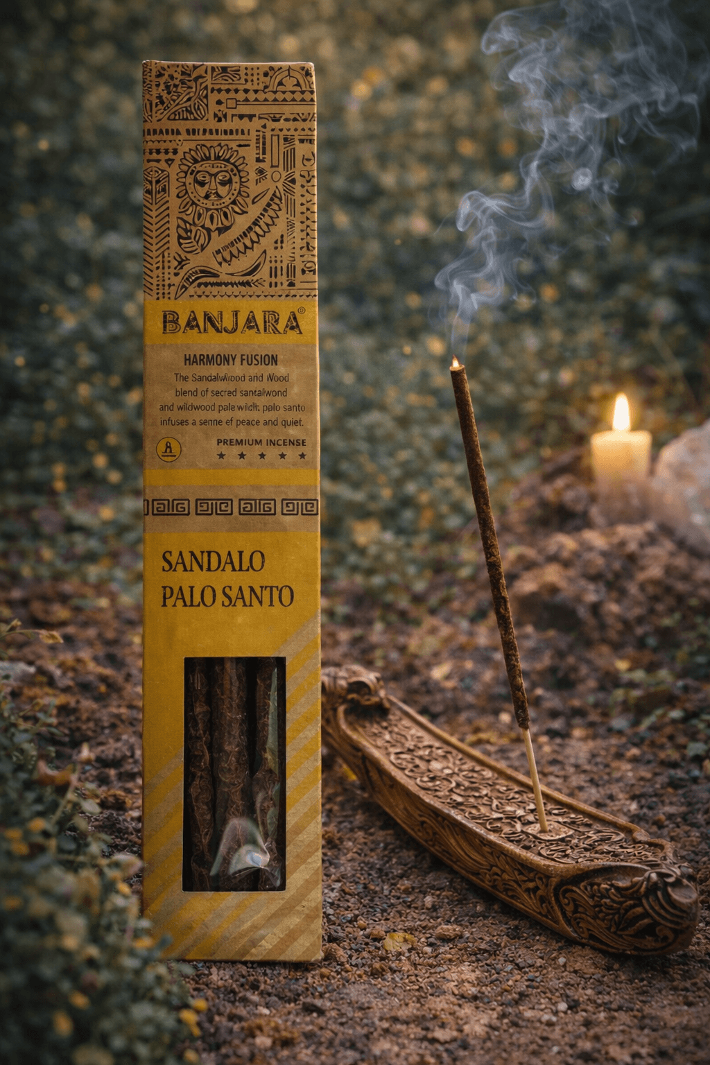 ✨ Ritual Ancestral · Pack Inciensos Palo Santo Fusion (3 uds) ✨