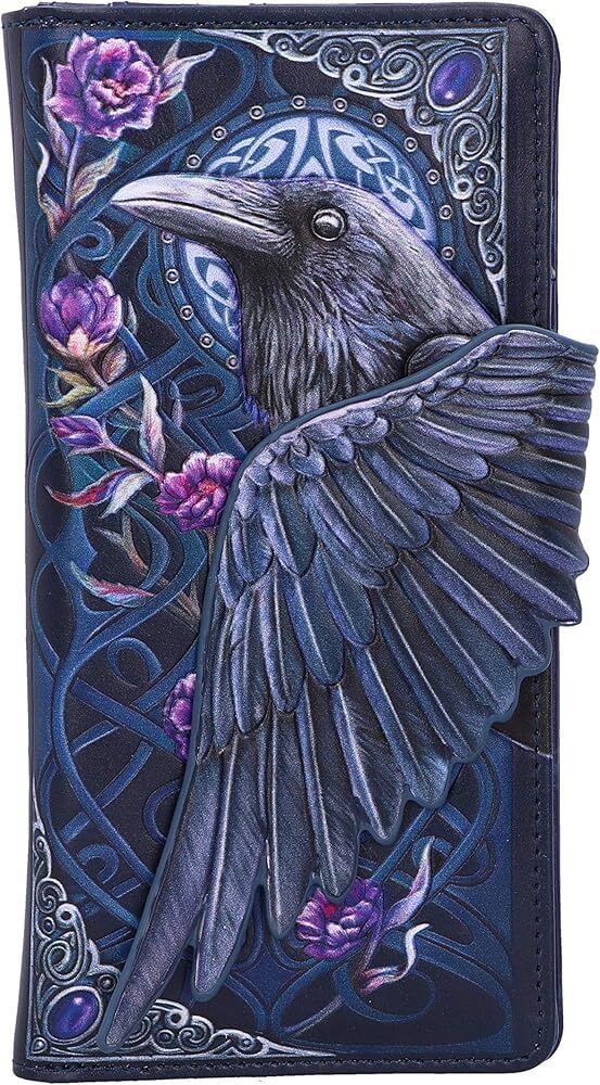 Monedero El Cuervo de Edgar Allan Poe 🐦‍⬛