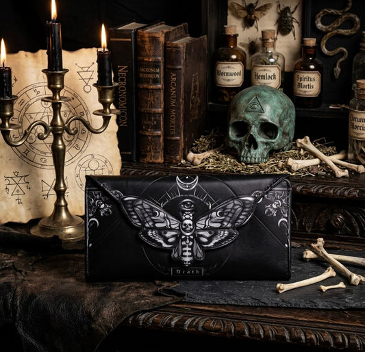 Monedero Death’s Head Moth 🦋💀
