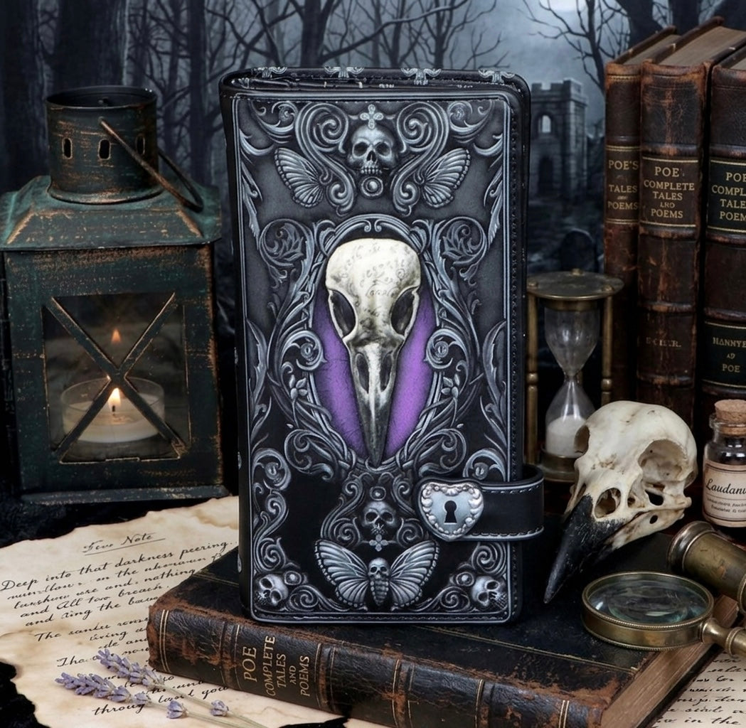 Monedero Raven Nevermore 🖤