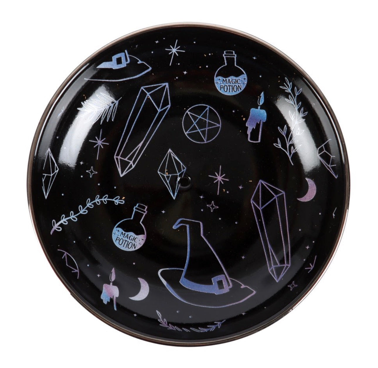 Altar de la Hechicera de Cristal – Porta Incienso Ritual Witchy