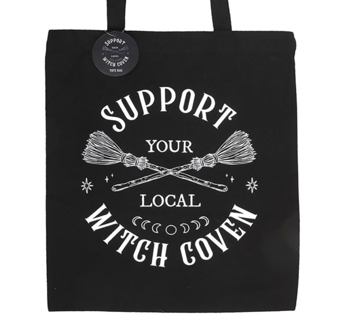 Bolsa Tote “Support Your Local Witch Coven” – Bolsa Mágica de Bruja
