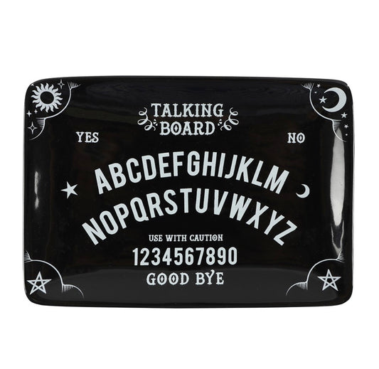 Bandeja Esotérica Talking Board Negra – Porta Joyas Místico