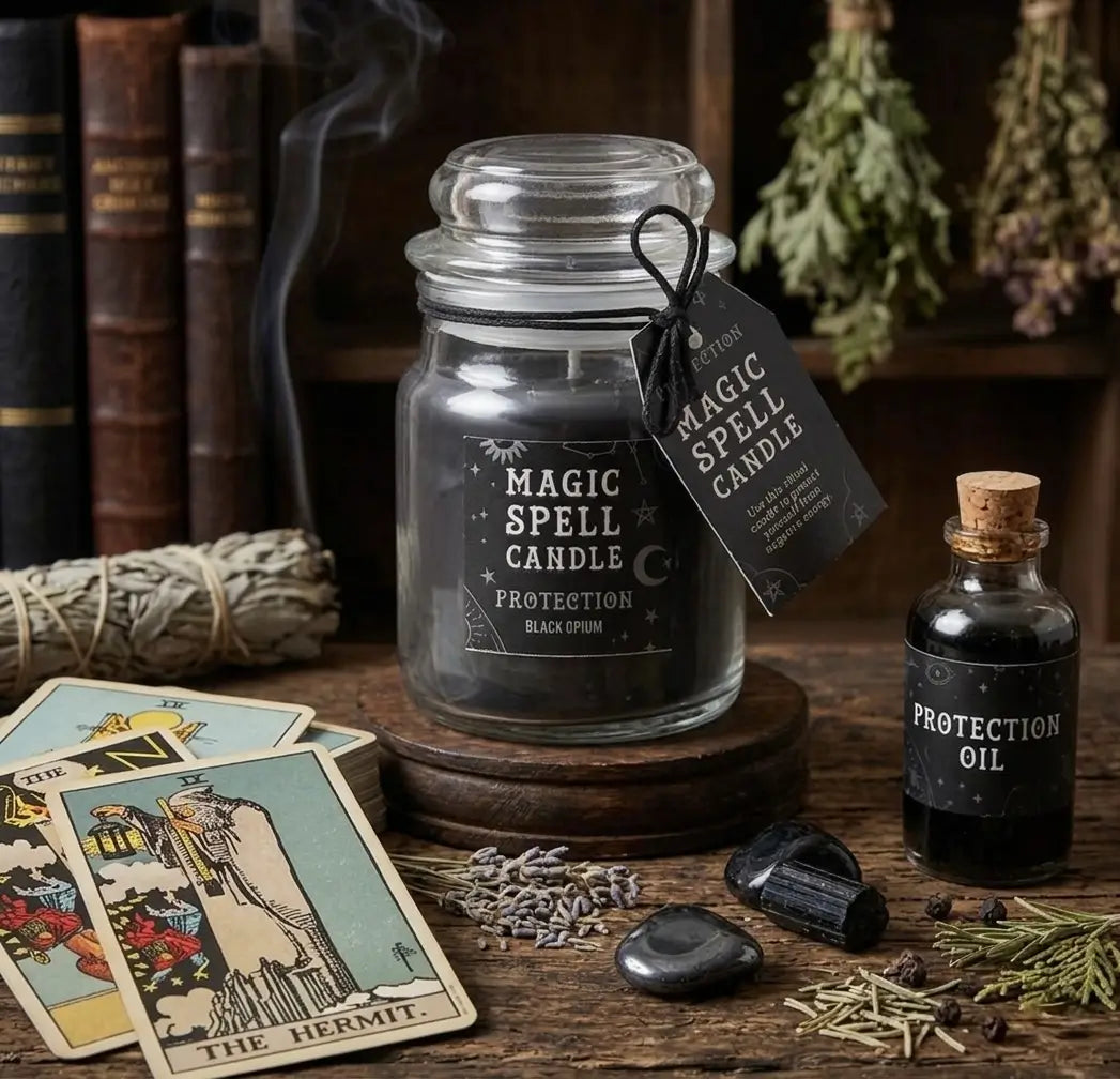 Vela Ritual Protección Opium – Magic Spell 🔥🖤