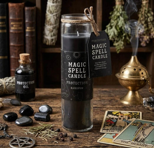 Vela Ritual Protección Opium – Magic Spell 🔥🖤