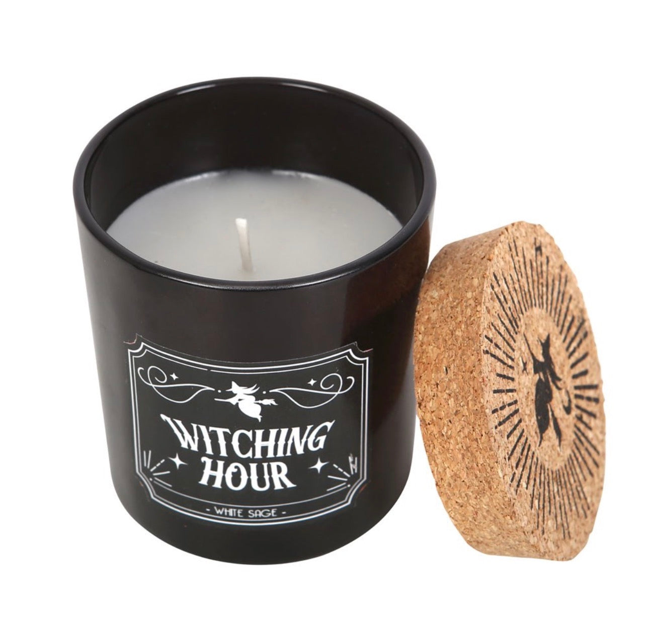 Vela Witching Hour – Salvia Blanca | Limpieza Energética y Ritual
